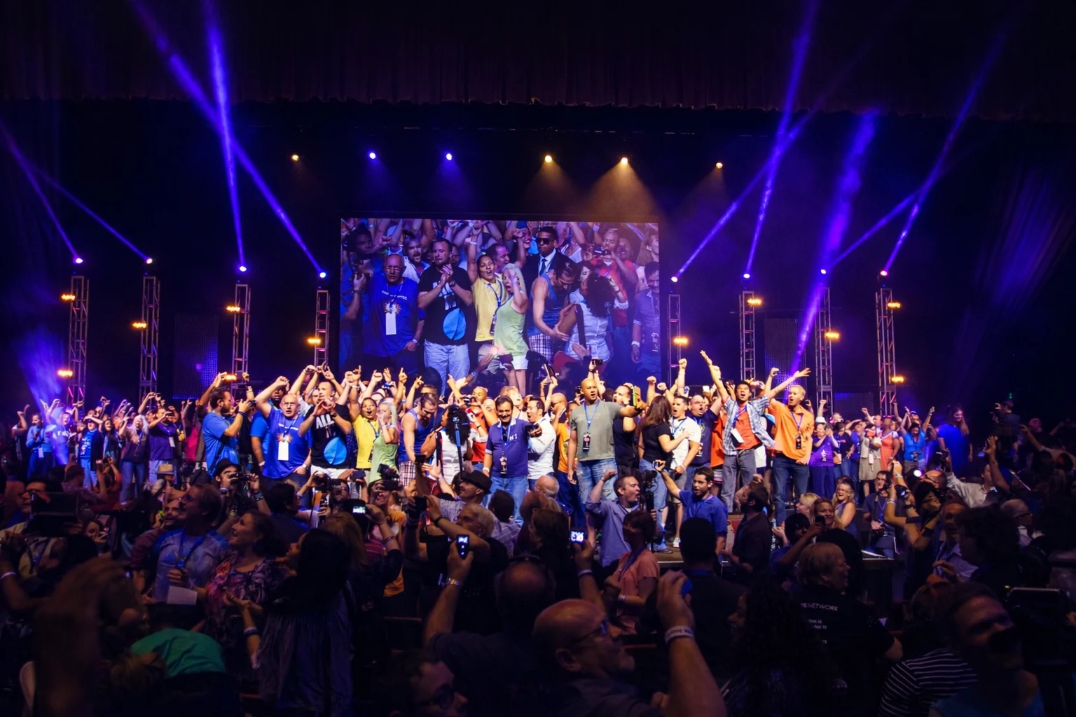 People collaborating on personal transformation